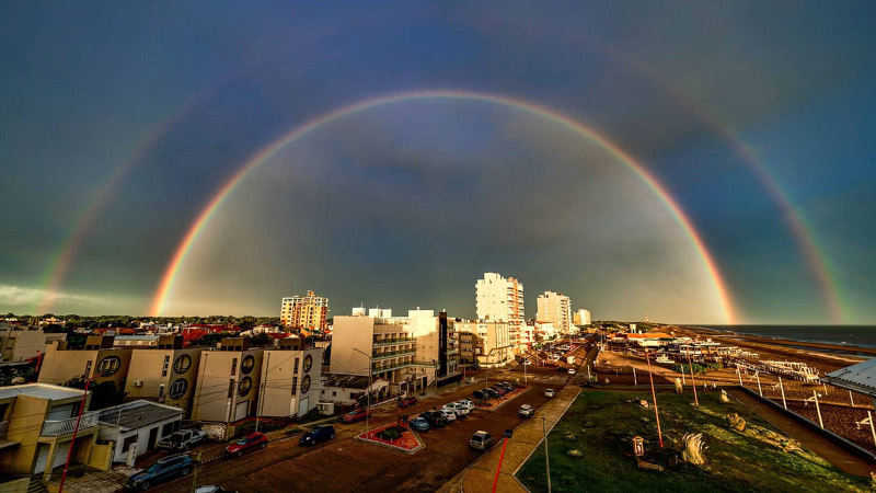 Foto arco iris doble Ruben Kravetz