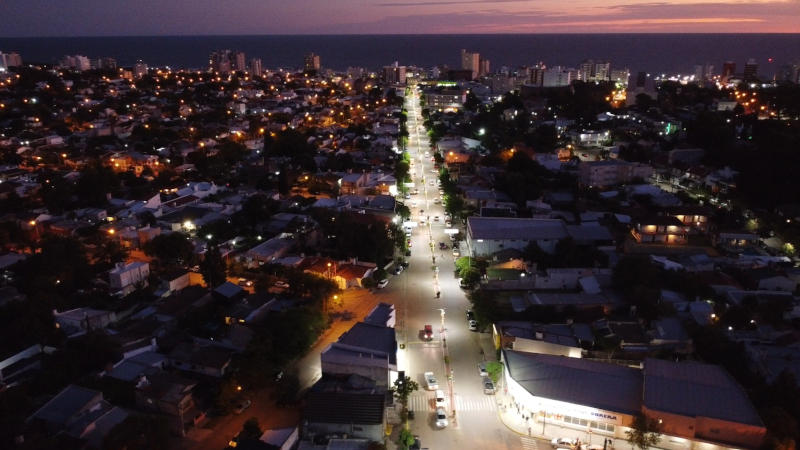 Vista aérea de Monte Hermoso