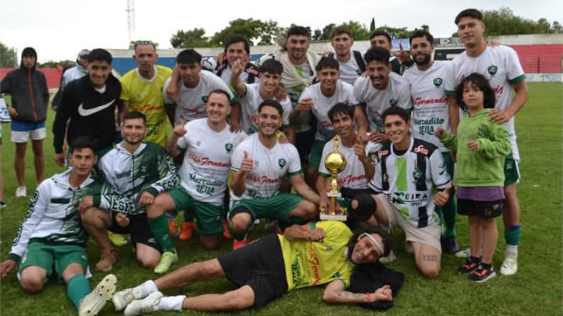 Club Esperanza de Monte Hermoso campeón de la Liga Rosaleña