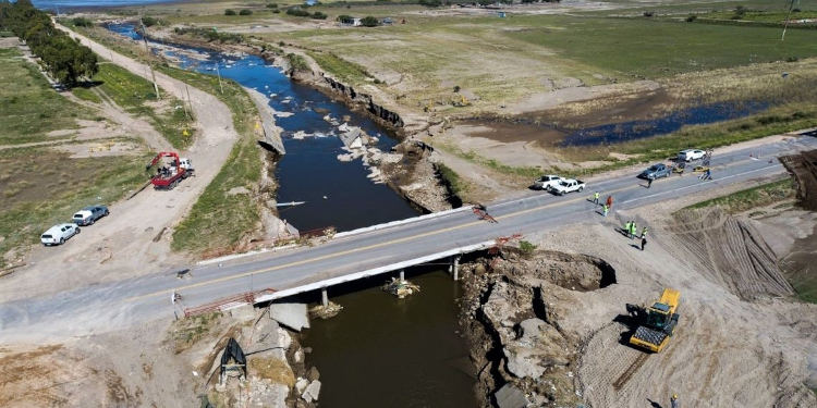 Reconstrucción de rutas tras el temporal